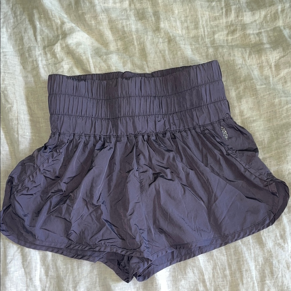 Free people deep purple High-Waisted Shorts